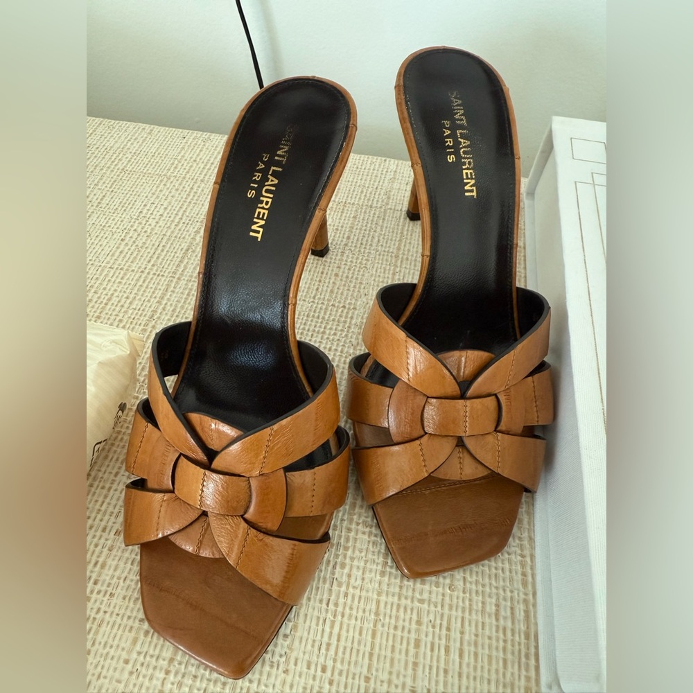 Saint Laurent Tribute Mules